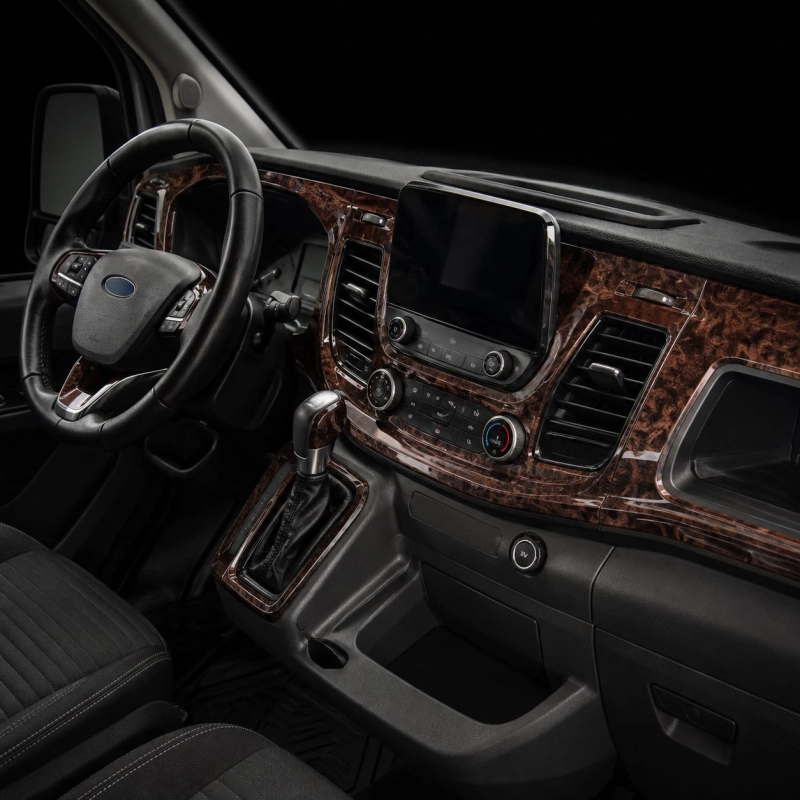 Ford New Transit 2024 3D Cockpit Dekor Interieurleisten Set 30-teilig