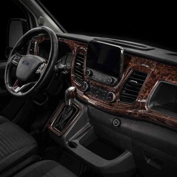 Ford New Transit 2024 3D Cockpit Dekor Interieurleisten Set 30-teilig