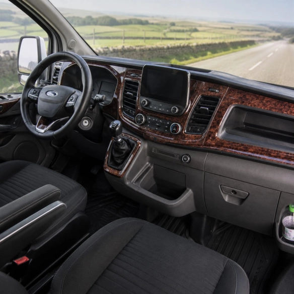 Ford New Transit 2024 3D Cockpit Dekor Interieurleisten Set 30-teilig
