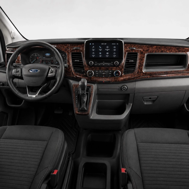 Ford New Transit 2024 3D Cockpit Dekor Interieurleisten Set 30-teilig