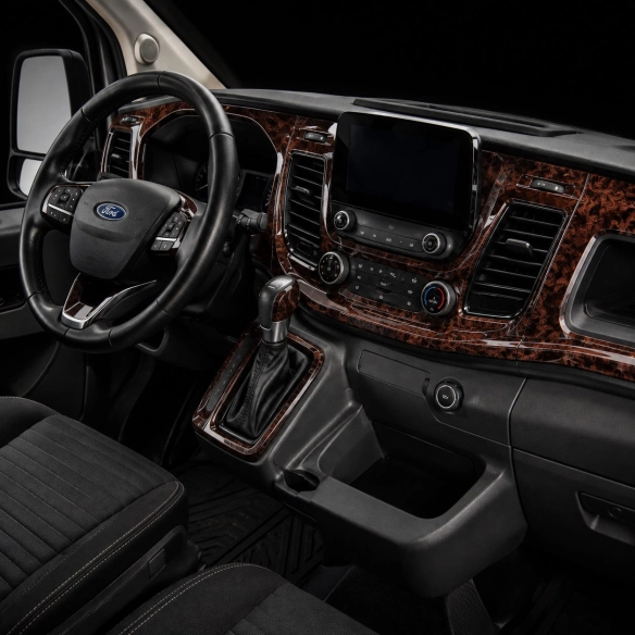 Ford New Transit 2024 3D Cockpit Dekor Interieurleisten Set 30-teilig