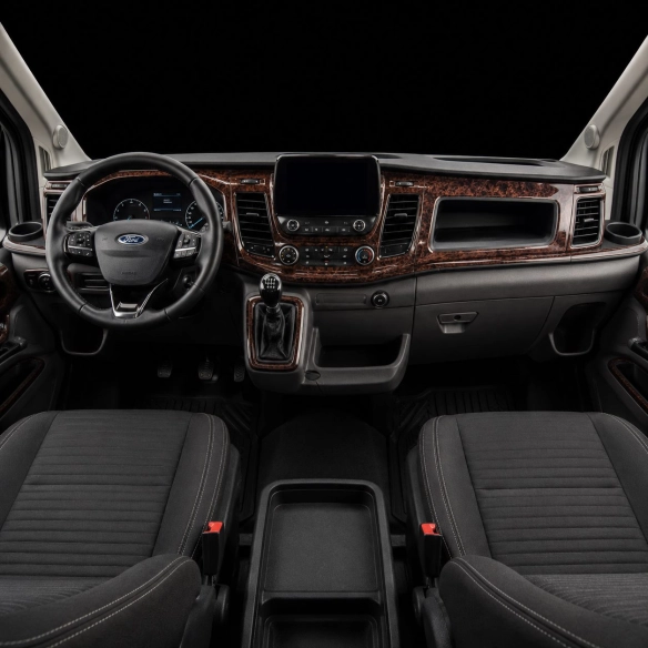 Ford New Transit 2024 3D Cockpit Dekor Interieurleisten Set 30-teilig