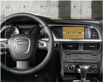 Audi A4 (B9) Pre-facelift 2015 - 2020 Multimedia MMI 8,3" DisplayschutzGlass Kratzfest Anti-Fingerprint Transparent