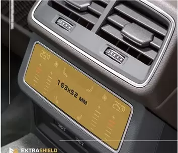 Audi A6 (?8) 2018 - Present Digital Speedometer DisplayschutzGlass Kratzfest Anti-Fingerprint Transparent - 1- Cockpit Dekor Inn