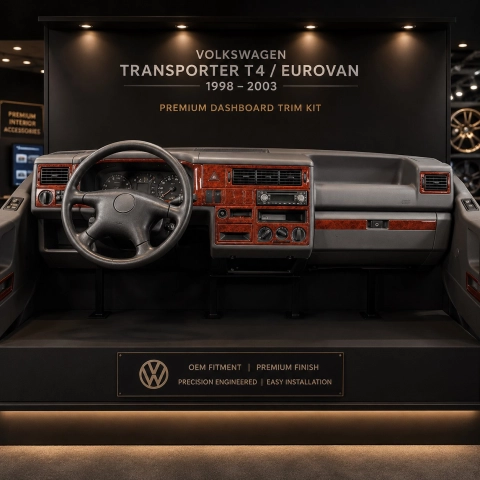 Volkswagen TransporterT4 Eurovan 1999-heute 3D Cockpit Dekor Interieurleisten Set Full Set / as shown in product diagram-teilig