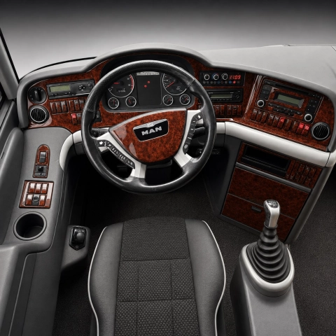 MAN Lion’s Coach III 2017 3D Cockpit Dekor Interieurleisten Set 32-teilig