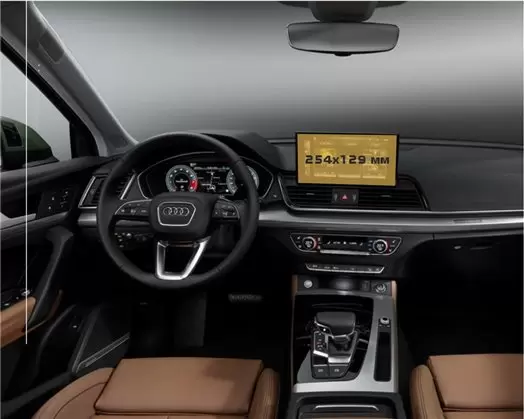 Audi Q5 II (FY) Facelift 2019 - Present Digital Speedometer Audi Virtual Cockpit 12" DisplayschutzGlass Kratzfest Anti-Fingerpri Audi Q5 II (FY) Facelift 2019 - Present Digital Speedometer Audi Virtual Cockpit 12" DisplayschutzGlass Kratzfest Anti-Fingerpri