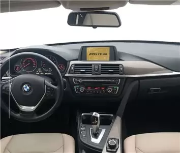 BMW 2 Series (F44) 2019 - Present Digital Speedometer BMW Live Cockpit Professional 10,25" DisplayschutzGlass Kratzfest Anti-Fin