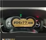 BMW 2 Series (G42) 2021 - Present Digital Speedometer (Ohne sensor) 12,3" DisplayschutzGlass Kratzfest Anti-Fingerprint Trans