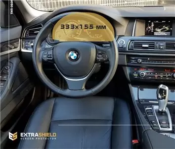 BMW 4 Series (G22) 2020 - Present Digital Speedometer (Mit sensor) 12,3" DisplayschutzGlass Kratzfest Anti-Fingerprint Transpar 