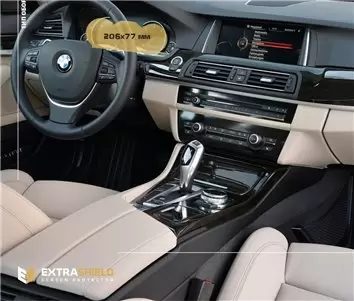 BMW 5 Series (F10) 2013 - 2017 Multimedia 8,8" DisplayschutzGlass Kratzfest Anti-Fingerprint Transparent - 1