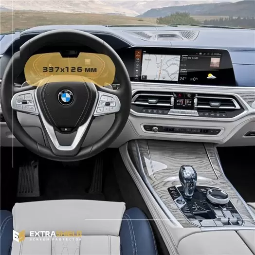 BMW X6 (G06) 2019 - Present Digital Speedometer (Mit sensor) 12,3" DisplayschutzGlass Kratzfest Anti-Fingerprint Transparent - 1 BMW X6 (G06) 2019 - Present Digital Speedometer (Mit sensor) 12,3" DisplayschutzGlass Kratzfest Anti-Fingerprint Transparent - 1