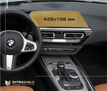 BMW X7 (G07) 2018 - Present Digital Speedometer (Ohne sensor) 12,3" DisplayschutzGlass Kratzfest Anti-Fingerprint Transparent - 