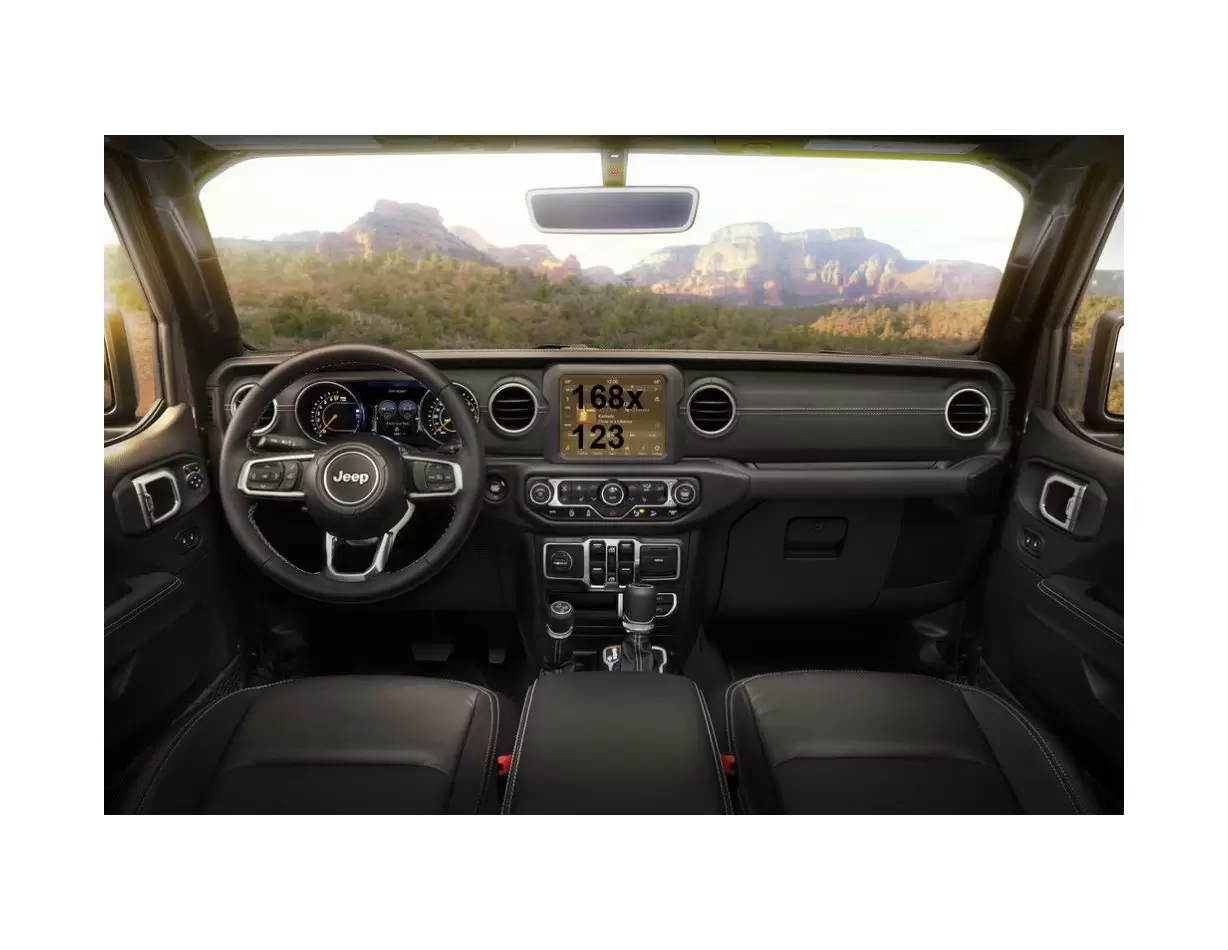 Jaguar XF 2020 - Present Multimedia 11,4" DisplayschutzGlass Kratzfest Anti-Fingerprint Transparent - 1- Cockpit Dekor Innenraum