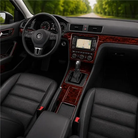 Volkswagen Passat B7 2012+ SE Model 3D Armaturenbrett-Dekor-Set