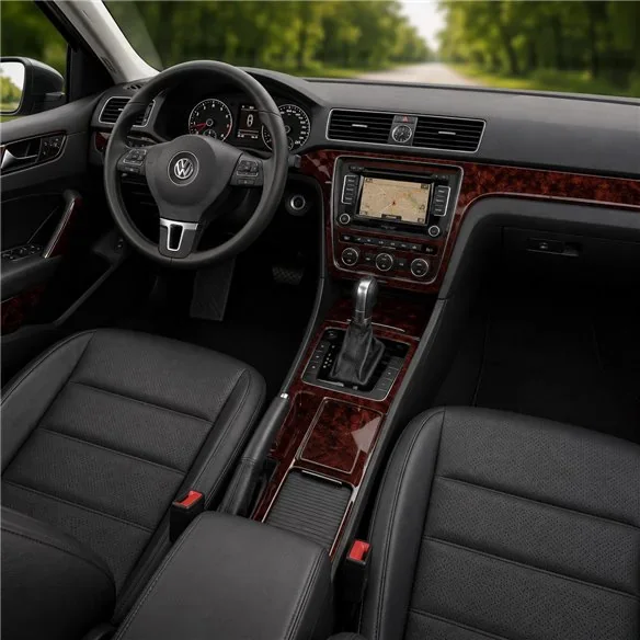 Volkswagen Passat B7 2012+ S Model 3D Armaturenbrett-Dekor-Set