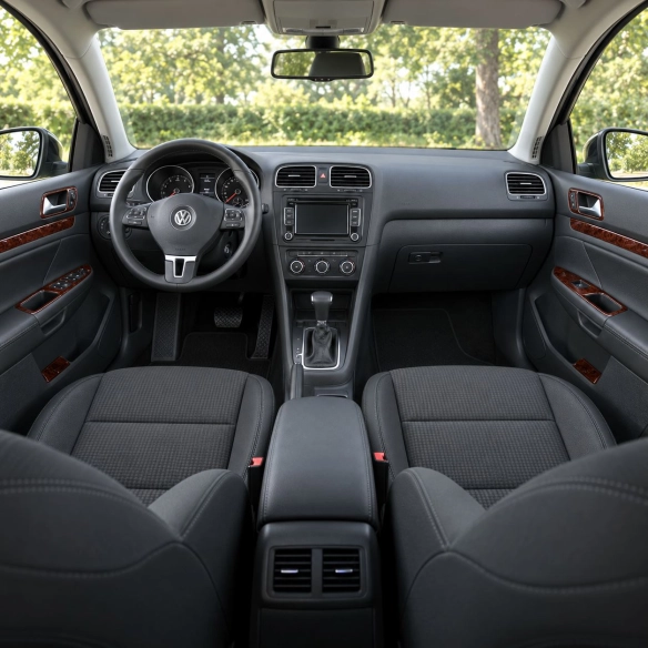 Volkswagen Golf VI Doors 2008-heute 3D Cockpit Dekor Interieurleisten Set 12-teilig