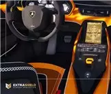 Lamborghini Huracan 2014 - Present Digital Speedometer DisplayschutzGlass Kratzfest Anti-Fingerprint Transparent
