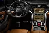 Lamborghini Sian 2019 - Present Digital Speedometer DisplayschutzGlass Kratzfest Anti-Fingerprint Transparent