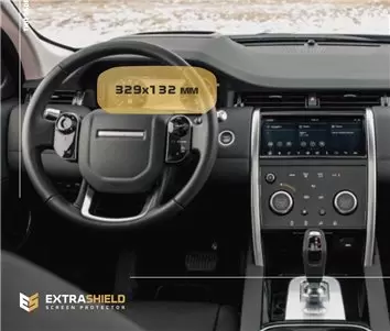 Land Rover Defender (90-110) 2019 - Present Multimedia Touch Pro 10" DisplayschutzGlass Kratzfest Anti-Fingerprint Transparent