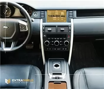 Land Rover Discovery (L462) 2016 - Present Digital Speedometer DisplayschutzGlass Kratzfest Anti-Fingerprint Transparent - 1- Co
