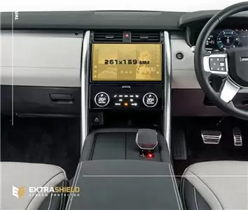 Land Rover Discovery Sport (L550) 2014 - 2019 Multimedia 8" DisplayschutzGlass Kratzfest Anti-Fingerprint Transparent