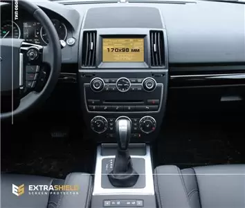 Land Rover Discovery Sport (L550) 2016 - 2020 Multimedia 8" DisplayschutzGlass Kratzfest Anti-Fingerprint Transparent - 1- Cockp