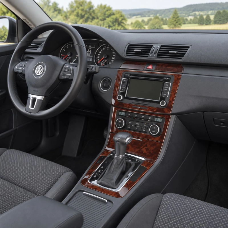 Volkswagen Passat 2006-2009 3D Cockpit Dekor Interieurleisten Set Basic Set / as shown in product diagram-teilig