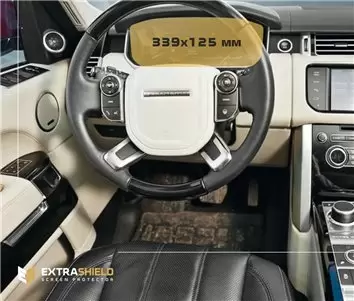 Land Rover Discovery Sport (L550) 2020 - Present Multimedia 10,2" DisplayschutzGlass Kratzfest Anti-Fingerprint Transparent - 1-