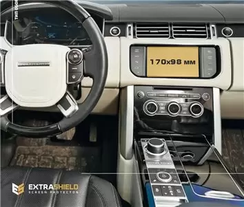 Land Rover Discovery Sport (L550) 2021 - Present Multimedia Touch Pro 10" DisplayschutzGlass Kratzfest Anti-Fingerprint Transpar