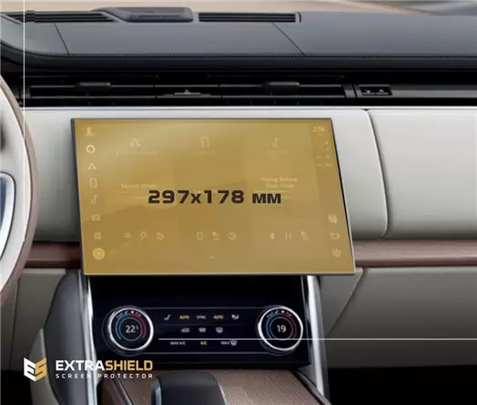 Land Rover Range Rover (L405) 2017 - Present Passenger monitors (2 pcs,) DisplayschutzGlass Kratzfest Anti-Fingerprint Transpare Land Rover Range Rover (L405) 2017 - Present Passenger monitors (2 pcs,) DisplayschutzGlass Kratzfest Anti-Fingerprint Transpare