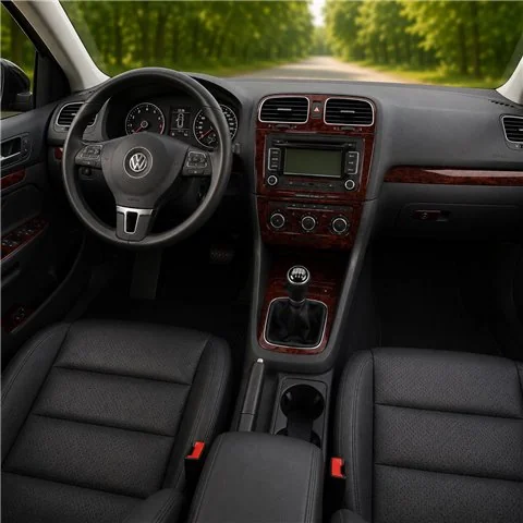 Volkswagen Jetta 2010-2010 Komplettset, Schaltgetriebe 3D Armaturenbrett-Dekor-Set