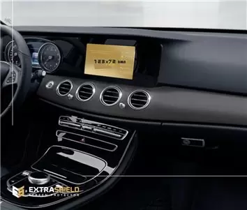Mercedes-Benz E-class (S213/C238/A238/W213) 2016 - Present Multimedia DisplayschutzGlass Kratzfest Anti-Fingerprint Transparent