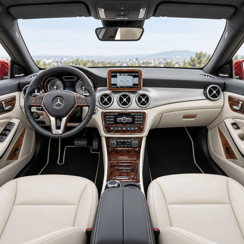 Mercedes-Benz GLA-Class 2014-2020 3D Cockpit Dekor Interieurleisten Set 46-teilig