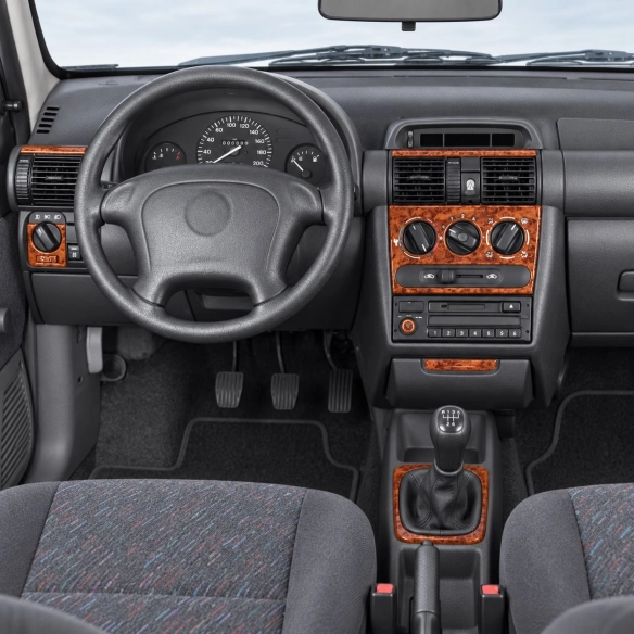 Opel Corsa B-Tigra ­ Combo 1993-2000 3D Cockpit Dekor Interieurleisten Set 10-teilig