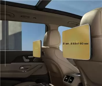 Mercedes-Benz S-class (W223/Z223) 2020 - Present Multimedia 12,8" DisplayschutzGlass Kratzfest Anti-Fingerprint Transparent