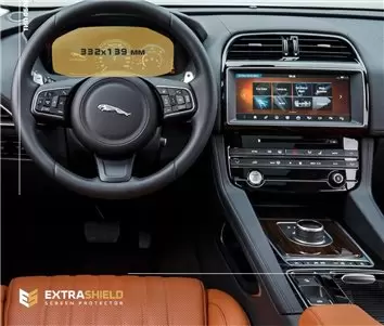 Mercedes-Benz V-class (W447) 2019 - Present Multimedia DisplayschutzGlass Kratzfest Anti-Fingerprint Transparent - 1- Cockpit De