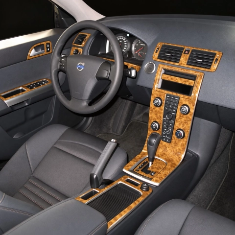 Volvo C70 2006-2010 3D Cockpit Dekor Interieurleisten Set Full Set / as shown in product diagram-teilig