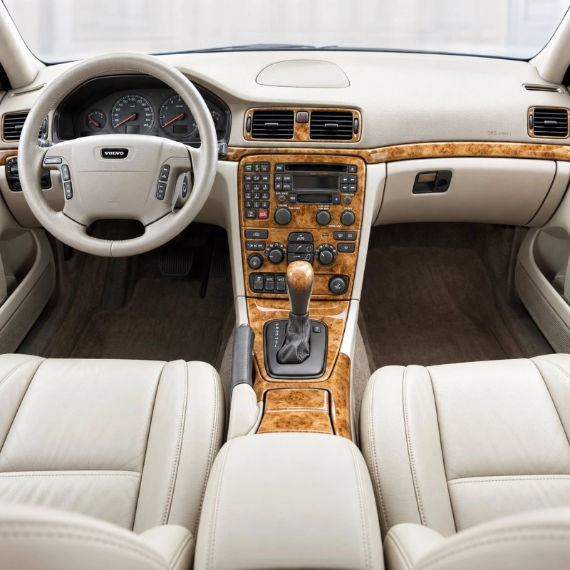 Volvo S80 1999-2003 3D Cockpit Dekor Interieurleisten Set As shown in product diagram-teilig