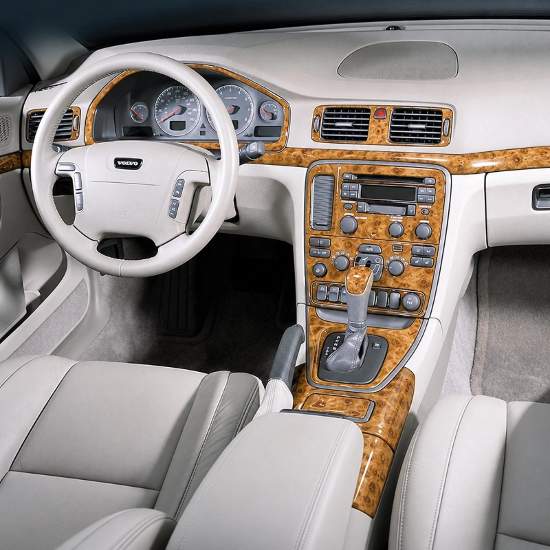Volvo S80 2004-2006 3D Cockpit Dekor Interieurleisten Set Full Set / as shown in product diagram-teilig
