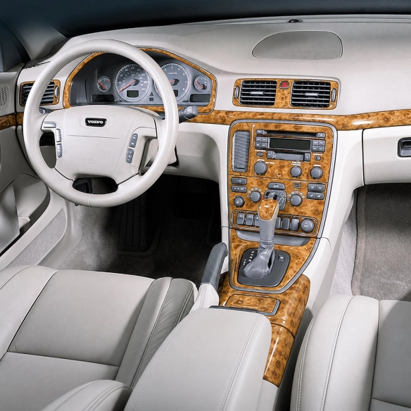 Volvo S80 2004-2006 3D Cockpit Dekor Interieurleisten Set Full Set / as shown in product diagram-teilig