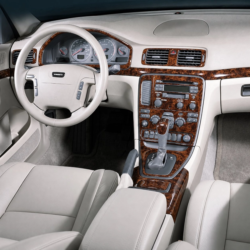 Volvo S80 2004-2006 3D Cockpit Dekor Interieurleisten Set Full Set / as shown in product diagram-teilig