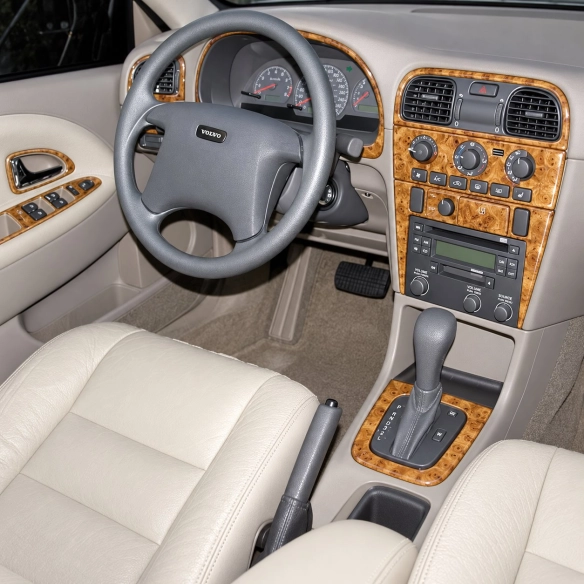 Volvo S40 2000-2000 3D Cockpit Dekor Interieurleisten Set Full Set / as shown in product diagram-teilig