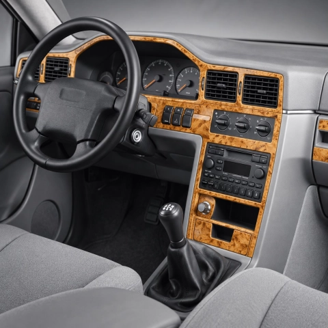 Volvo 960 1995-1997 3D Cockpit Dekor Interieurleisten Set Full Set / as shown in product diagram-teilig