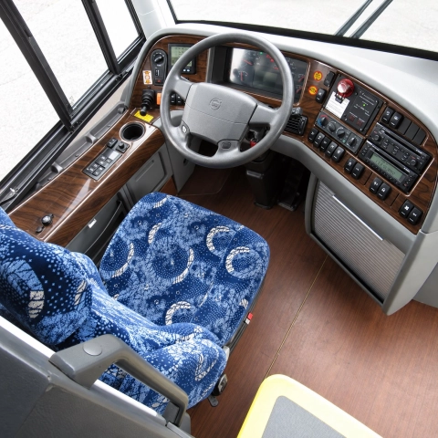 Volvo 9700 Bus Coach 2013 3D Cockpit Dekor Interieurleisten Set 4-teilig