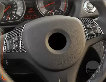 BMW 1 Series E81 E88 2004-2011 Mittelkonsole Armaturendekor Cockpit Dekor 11-Teile