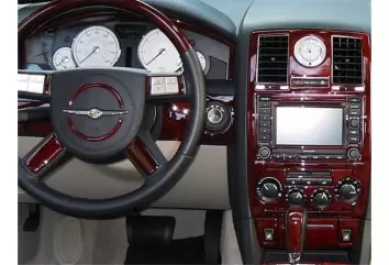 Chrysler PT Cruiser 2006-2010 Mittelkonsole Armaturendekor Cockpit Dekor 43-Teile Chrysler PT Cruiser 2006-2010 Mittelkonsole Armaturendekor Cockpit Dekor 43-Teile