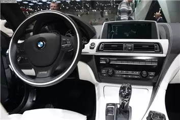 BMW 5 Series (G30) 2016 - Present Multimedia 10,25" DisplayschutzGlass Kratzfest Anti-Fingerprint Transparent - 1- Cockpit Dekor