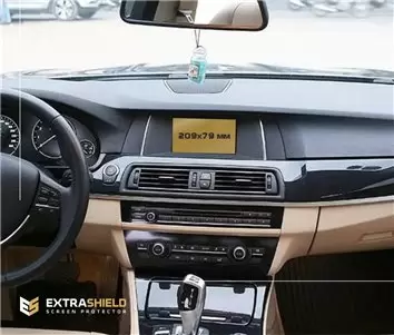 BMW 4 Series (G22) 2020 - Present Digital Speedometer (without sensor) 12,3" DisplayschutzGlass Kratzfest Anti-Fingerprint Trans