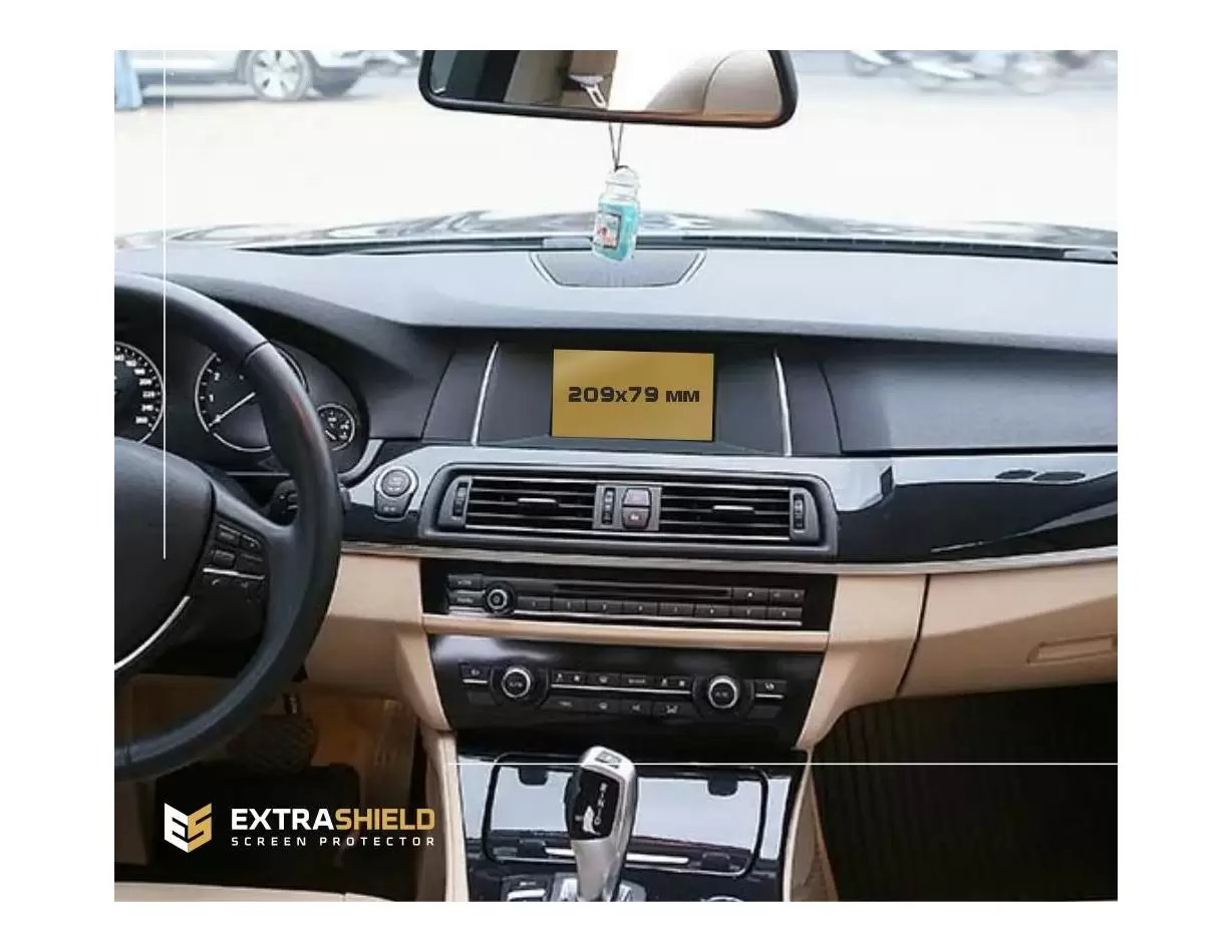 BMW 4 Series (G22) 2020 - Present Digital Speedometer (Ohne sensor) 12,3" DisplayschutzGlass Kratzfest Anti-Fingerprint Trans - 